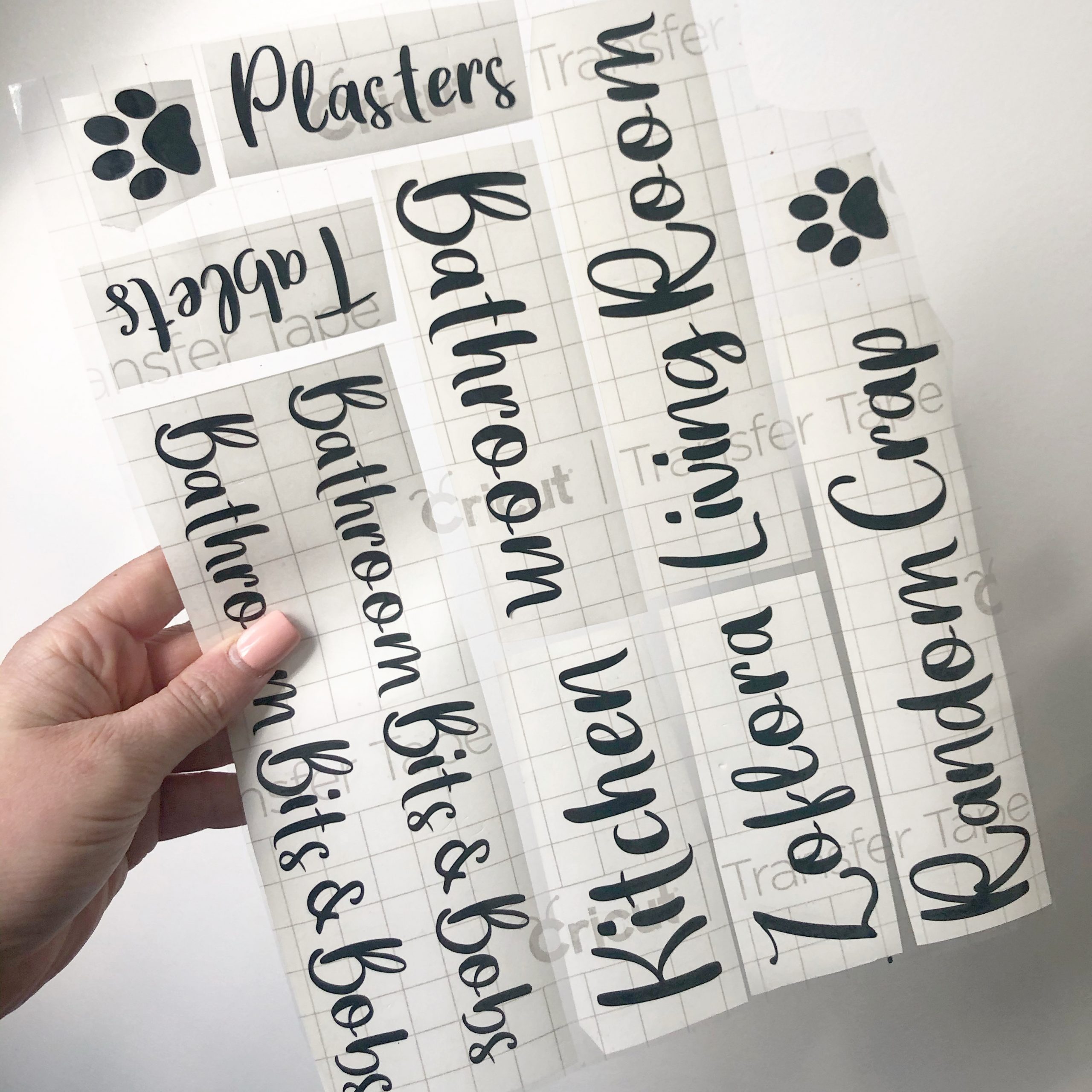 Personalised Vinyl Labels - Pack of 10 - Lucie the Label